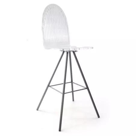 Hocker aus transparentem Plexiglas Cali Acrila