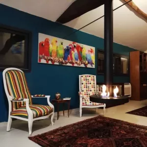 Hängender Kamin Vita