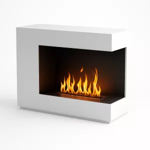 Ethanol-Kamin XXL Weiß