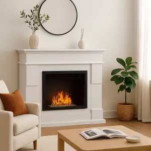 Kamin aus MdF Venezia 4kW.