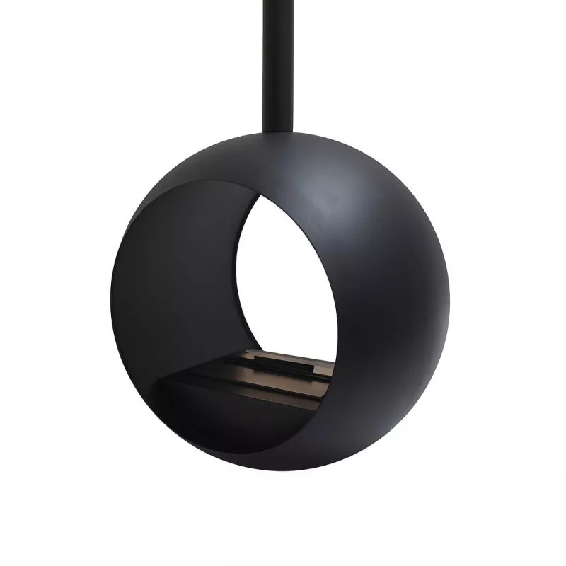 Cento Ethanol-Kamin hängend - Rundes Design 3 kW