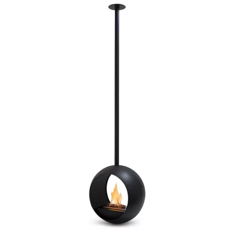Cento Ethanol-Kamin hängend - Rundes Design 3 kW