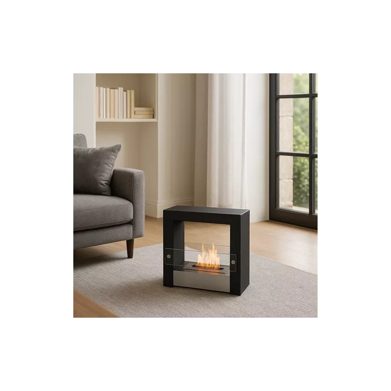 Ethanol-Kamin Escape, 50x50x25cm Farbe Schwarz
