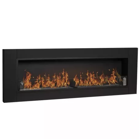 Bioethanol-Kamin Cynthera XXL - 1.8 Meter Farbe Schwarz