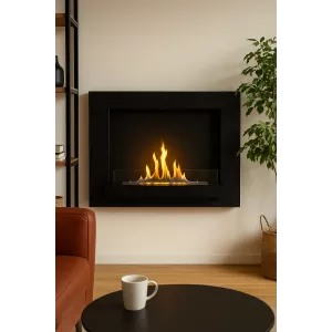 Ethanol-Wandkamin Delia