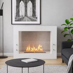 Ethanol-Kamin bodenstehend Boston Design