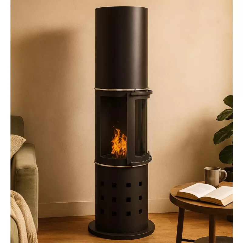 Ethanol-Kaminofen Sanremo Farbe Schwarz