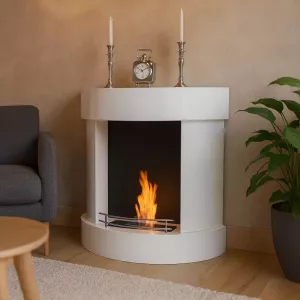 Bio-Kamin imitiert traditionelle Velvet : Wikao
