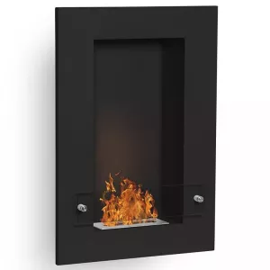 Ethanol-Wandkamin Vertigo, 80x56x16cm