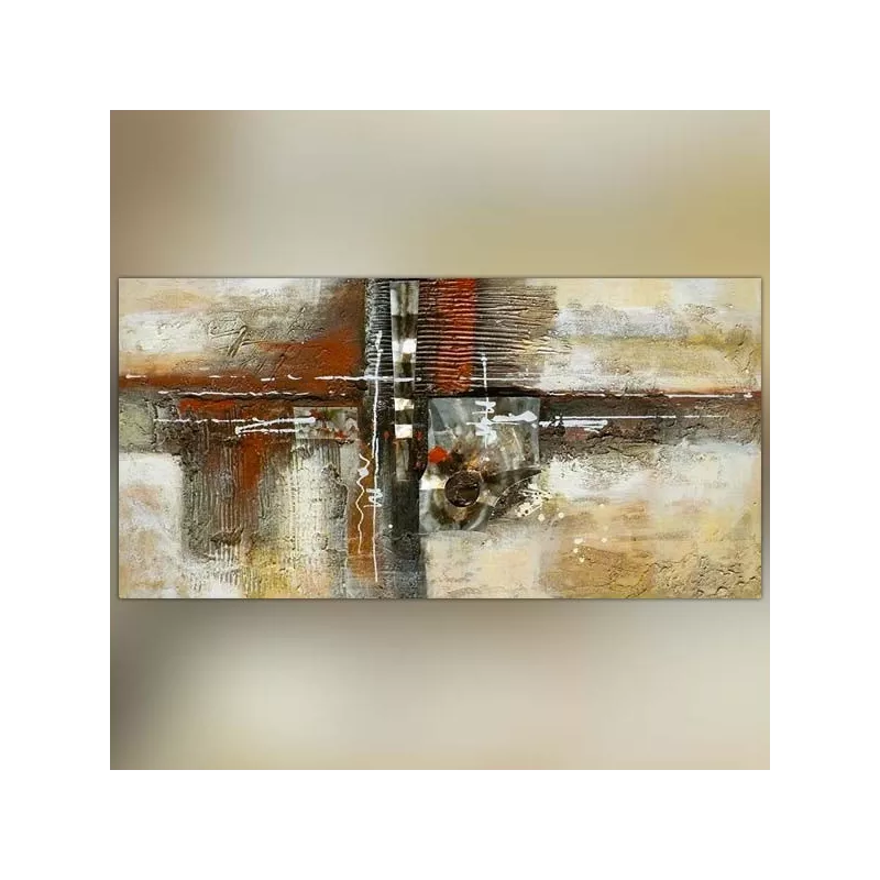 Gemälde im industriellen, zeitgenössischen Stil